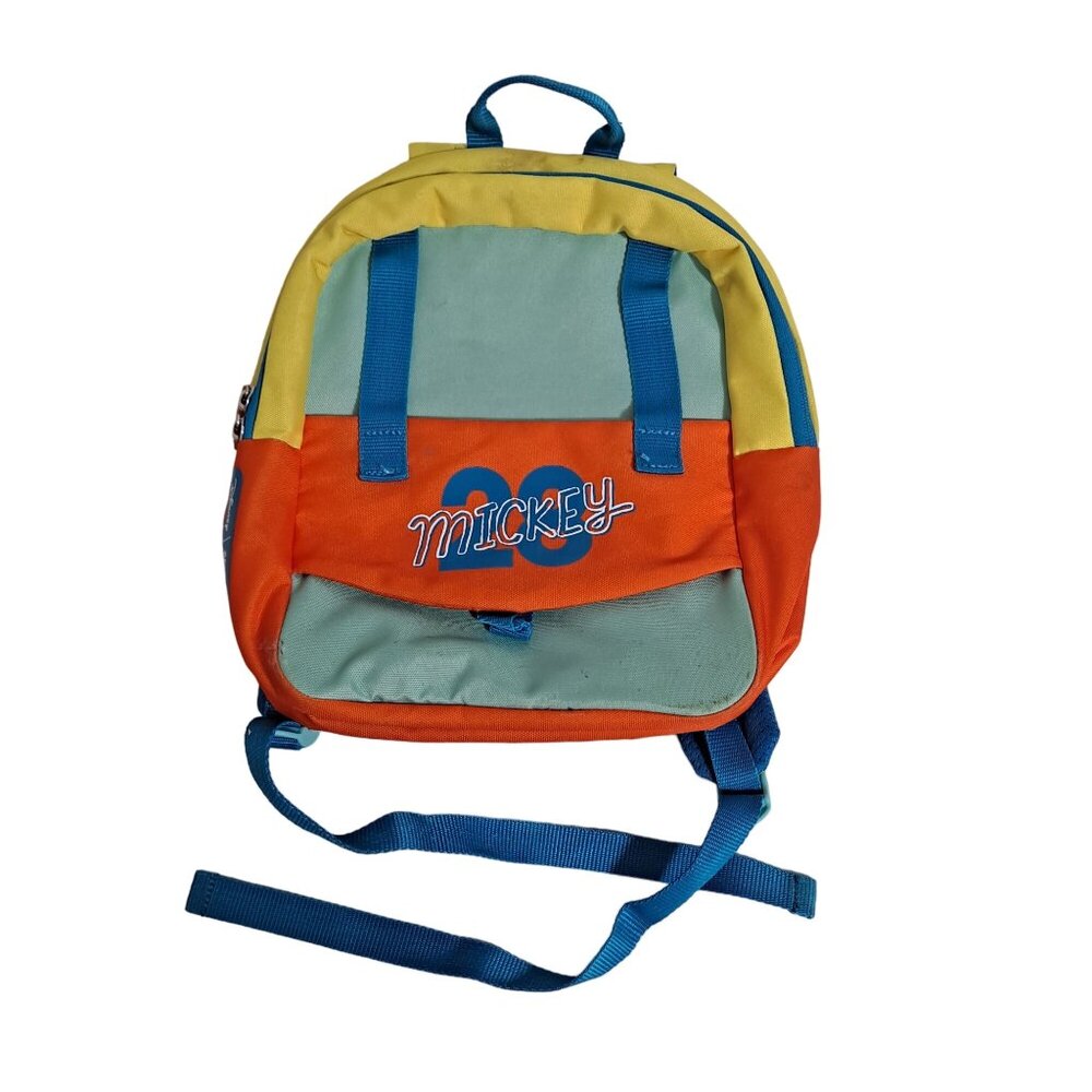 Disney American Tourister Mickey Child Size Backpack Carryon Luggage Bag READ